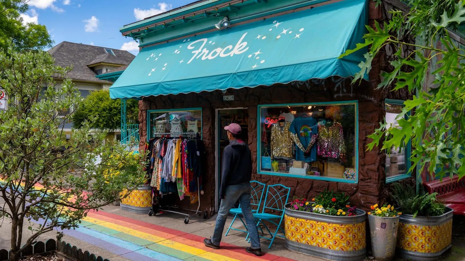 公寓 Stay Portland - The Graffiti Alley Tiny House - Food, Art & Beer